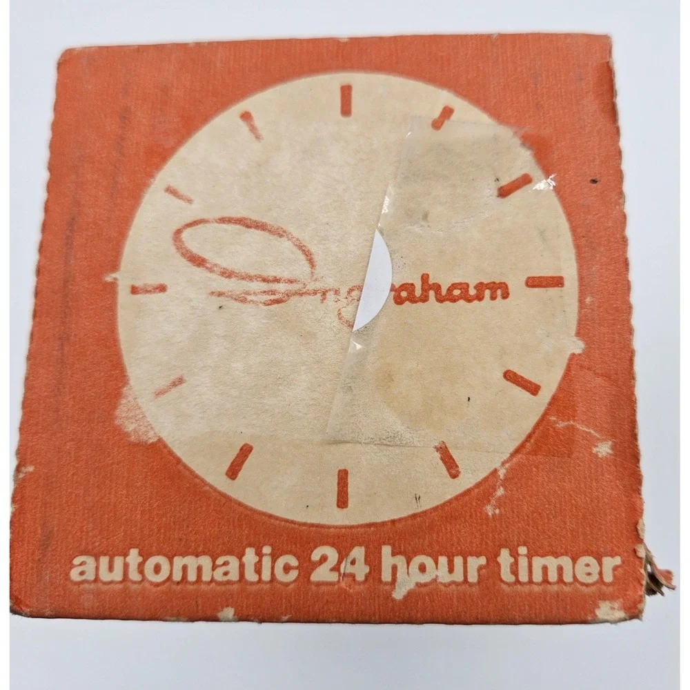 Vintage Ingraham Do-All Timer Automatic 24 Hour Lamp Appliance‎ On/Off Retro